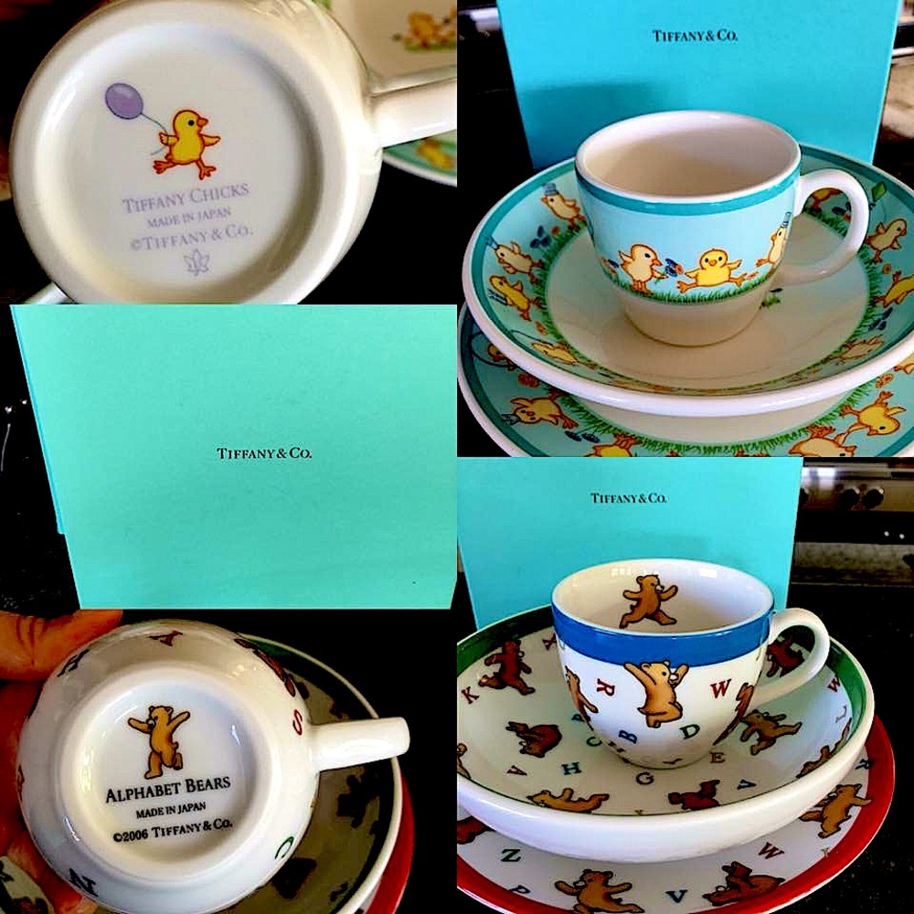 AUTHENTIC Tiffany & Co. Infant or baby place setting